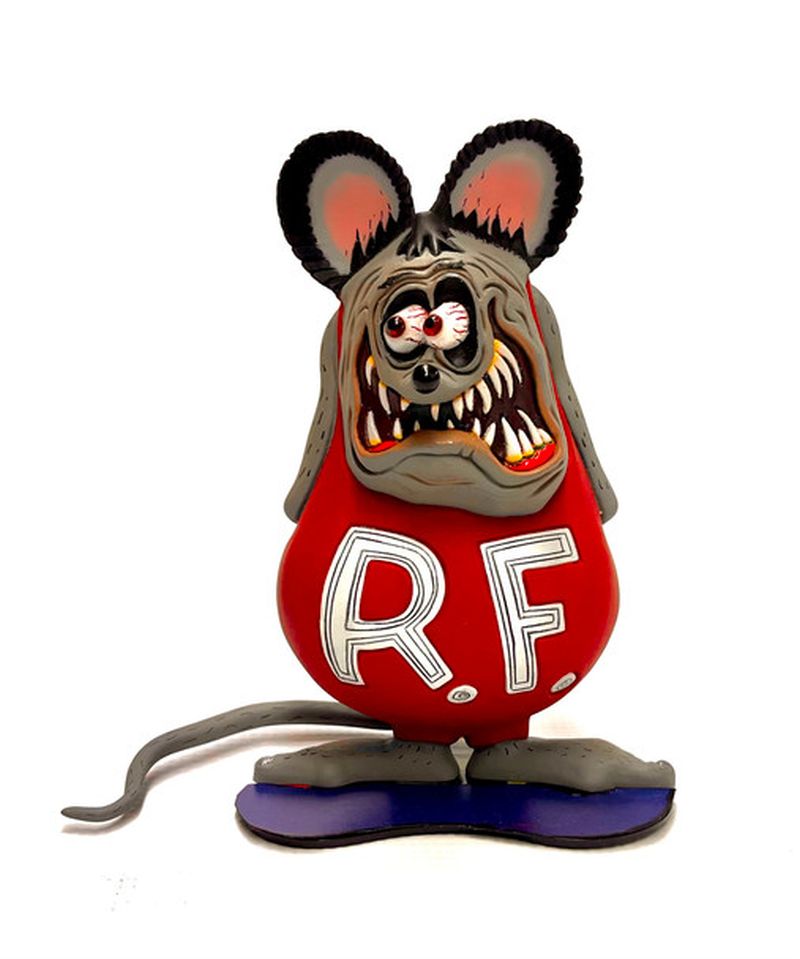 Atlantis Models 1/25 Ed "Big Daddy" Roth Rat Fink Figure (6.0 Inches Tall) Plastic Model Kit