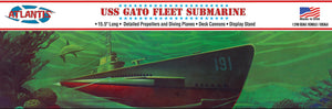 1:240 USS Gato (SSN-212) World War II Fleet Submarine Plastic Model Kit