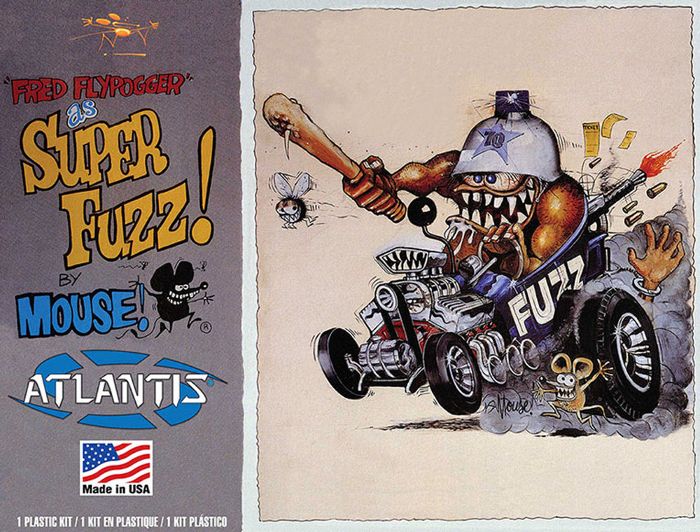 Atlantis Models Fred Flypogger as Superfuzz — Plastic model kit
