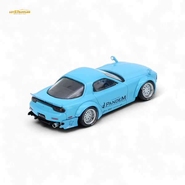 (Pre-Order) Inno64 Mazda RX7 FD3S Pandem Tiff Blue 1:64