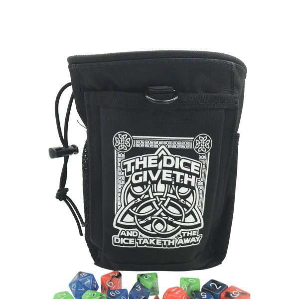 Dice Giveth and Taketh Deluxe Dice Bag