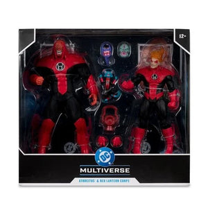 DC Multiverse Atrocitus Megafig and Red Lantern Corps Green Lantern 7-Inch Scale Action Figure 2-Pack