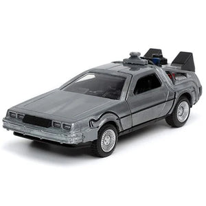 Jada Back to the Future die-cast 1:32 scale "Hollywood Rides" DeLorean Time Machine — Die-cast Model Cars