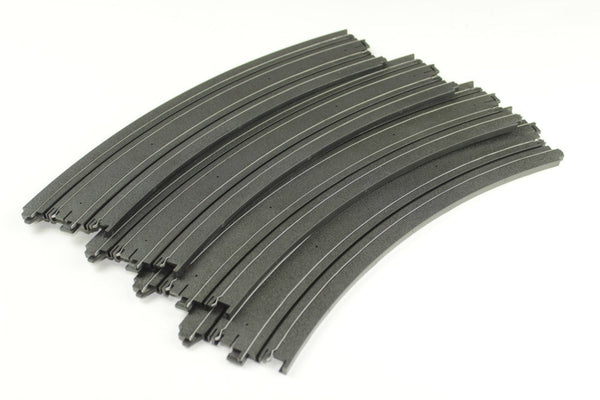 AFX 18" Radius Curve 1/8 Circle HO Scale Track 4pcs #70621