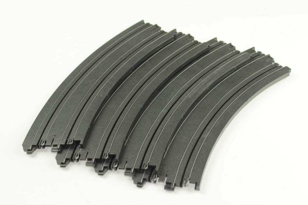 AFX 15" Radius Curve HO Scale Track 4pcs #70613