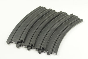 AFX 15" Radius Curve HO Scale Track 4pcs #70613