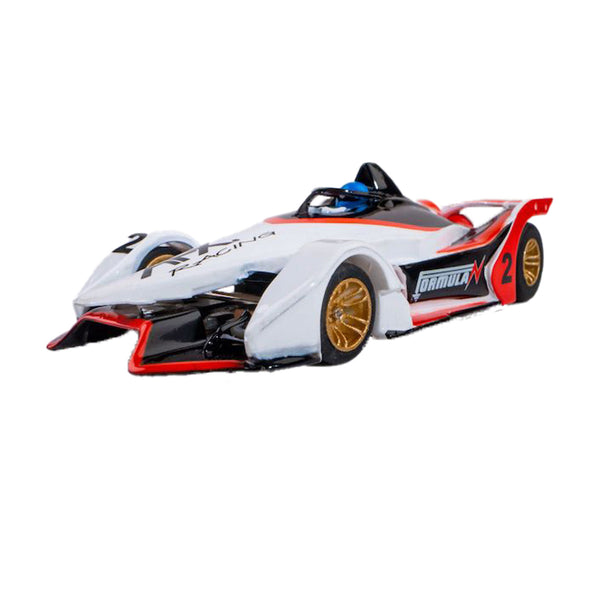 AFX Racing Formula N Black/Red/White — HO Slot Car