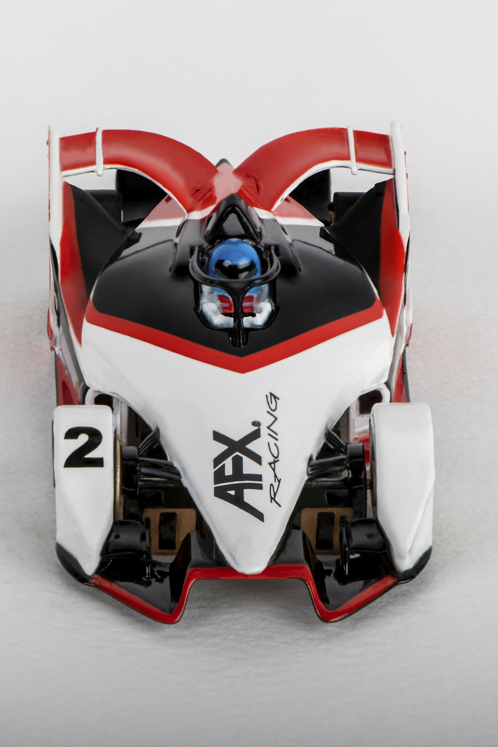 AFX Racing Formula N Black/Red/White — HO Slot Car