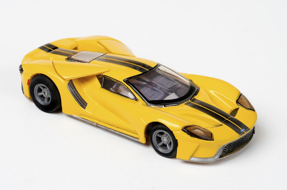AFX Racing 2020 Ford GT - Triple Yellow — HO Slot Car