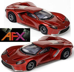 AFX 22030 Ford GT Liquid Red MegeG+ Mega G+ Ho slot car AFX22030