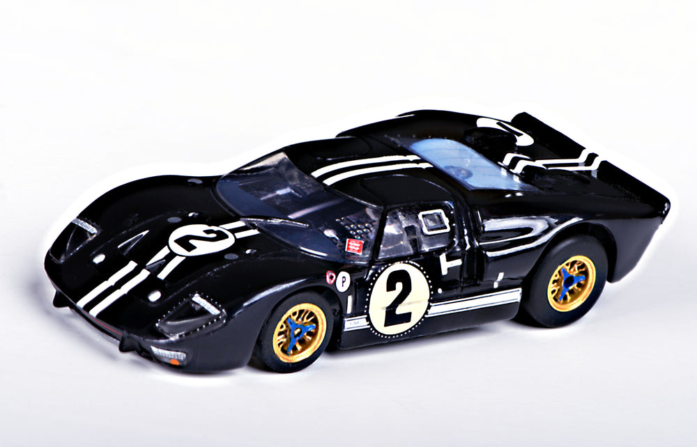AFX Racing Ford GT40 - Mark IIB #2 Sebring HO Scale Slot Car — HO Slot Car