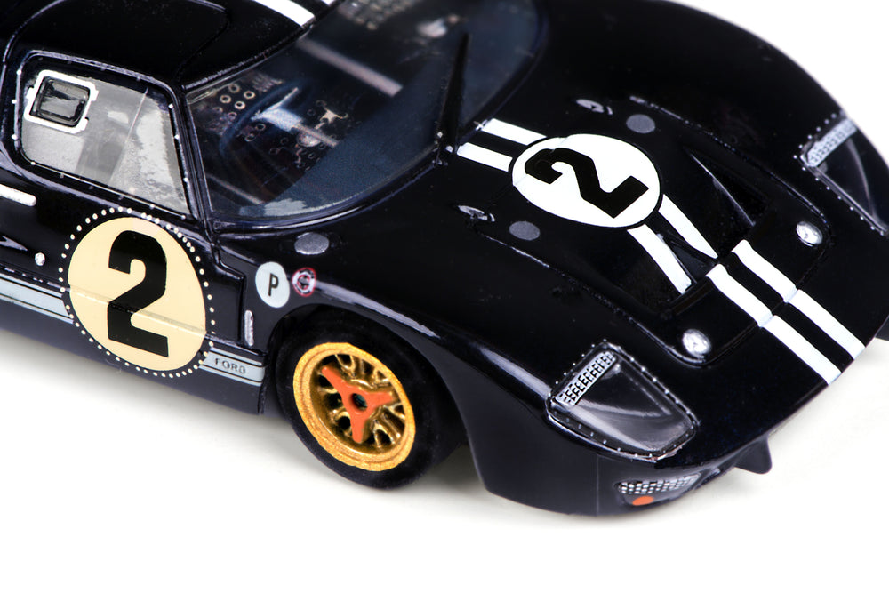 AFX Racing Ford GT40 - Mark IIB #2 Sebring HO Scale Slot Car — HO Slot Car
