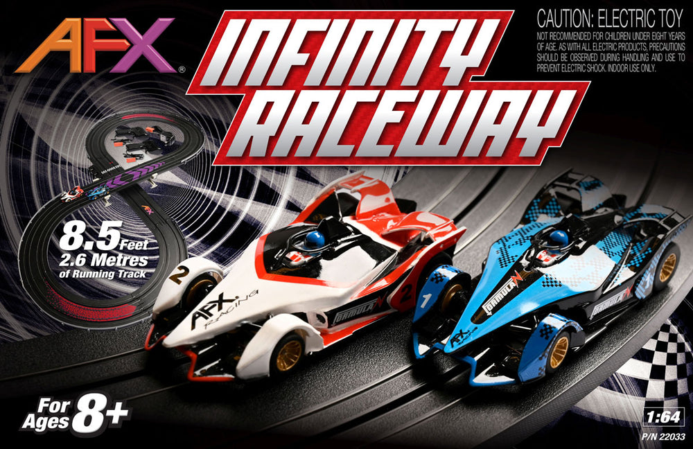 AFX - Infinity Racemasters Raceway HO Slot Car Set
