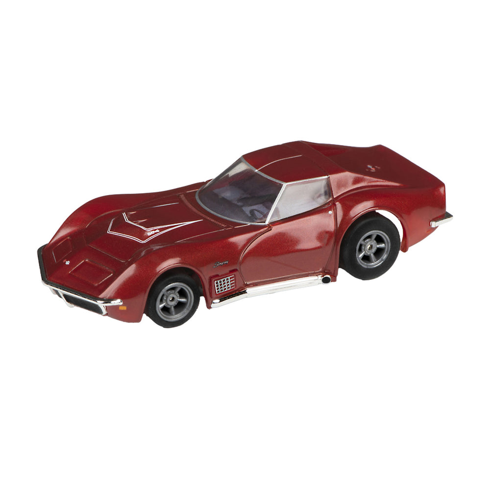 AFX Racing 1970 Corvette LT1 Red Metallic HO Scale Slot Car — HO Slot Car