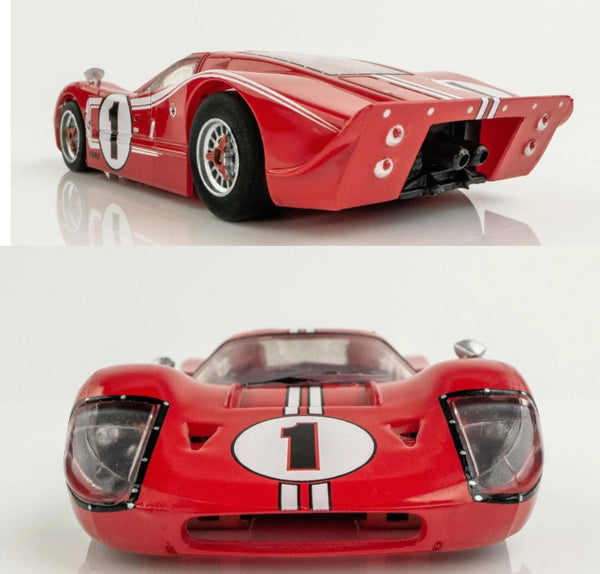 AFX 22042 Ford GT40 Mark IV #1 LeMans Mega G+ HO Slot Car AFX22042