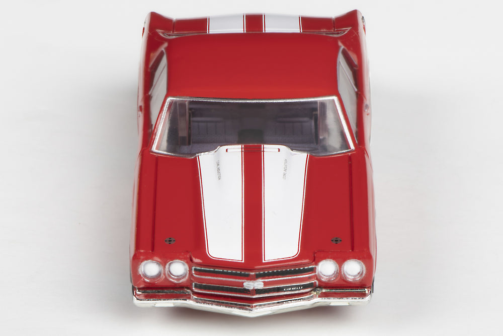 AFX Racing 1970 Chevelle 454 - Red HO Scale Slot Car — HO Slot Car