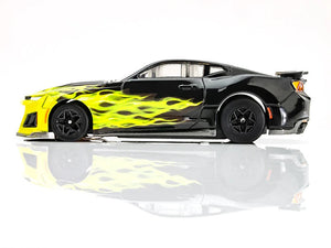 AFX 22060 Camaro ZL1 2021 Wildfire Black/Lime Ho Slot Car