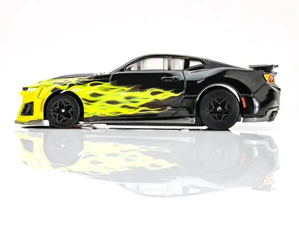 AFX 22060 Camaro ZL1 2021 Wildfire Black/Lime Ho Slot Car