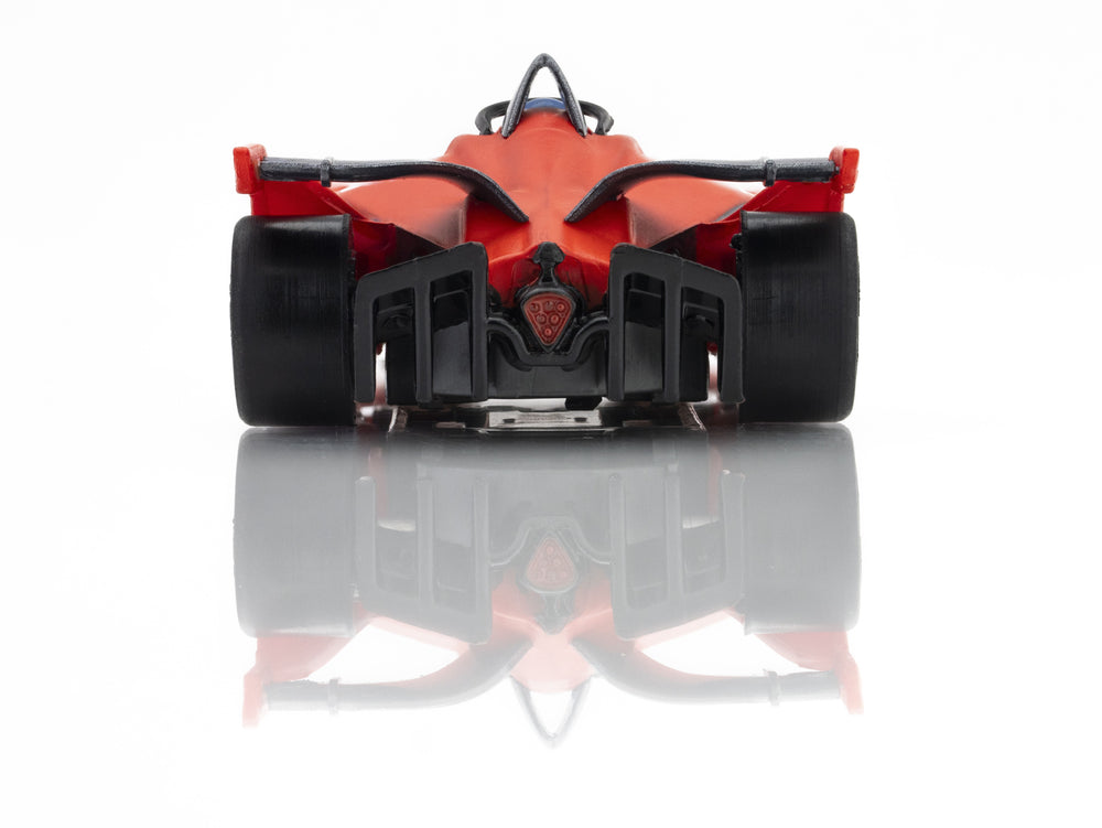 AFX Racing Formula N #4 Red/Gray HO Scale Slot Car — HO Slot Car