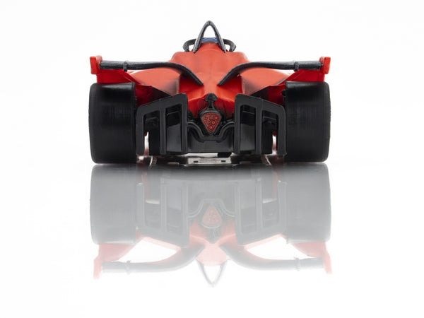 AFX Racing Formula N #4 Red/Gray HO Scale Slot Car — HO Slot Car