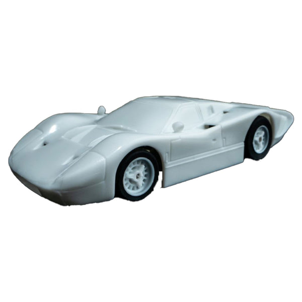 AFX Racing Ford GT40 Mark IV Paintable — HO Slot Car