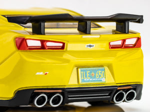 AFX 2021 Chevy Camaro 1LE Shock Yellow HO Scale Slot Car 22075 AFX22075