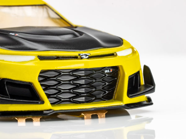 AFX 2021 Chevy Camaro 1LE Shock Yellow HO Scale Slot Car 22075 AFX22075