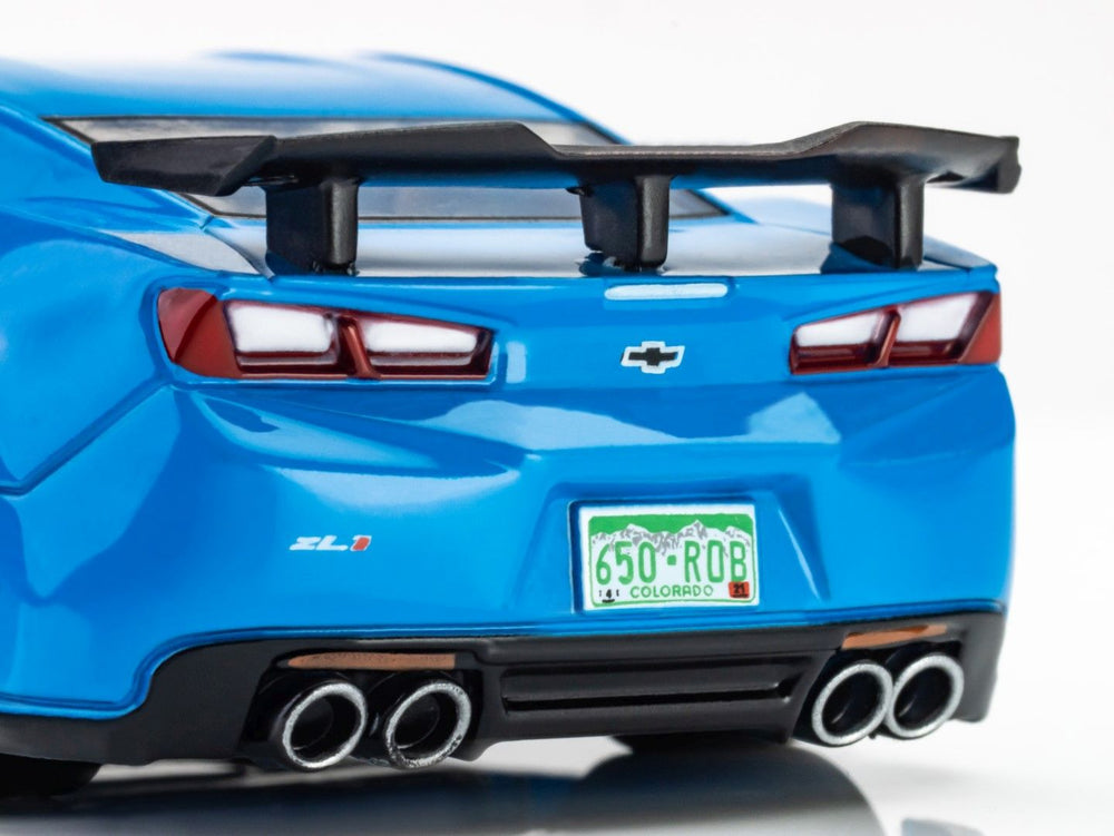 AFX Racing 2021 Camaro 1LE - Rapid Blue — HO Slot Car