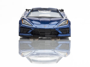 Corvette C8 Riptide Blue Metallic Slot Car