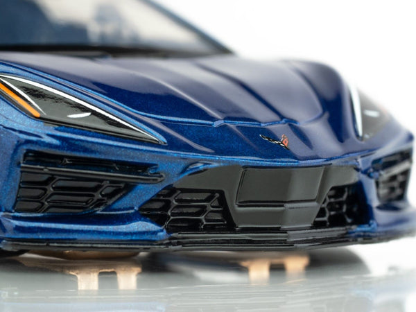 Corvette C8 Riptide Blue Metallic Slot Car