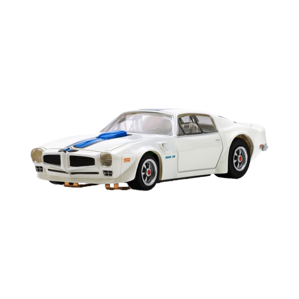 AFX Racing 1970 Firebird TransAm, White/ Blue, HO Scale Slot Car — HO Slot Car