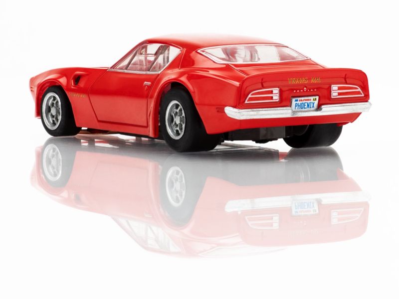 AFX Racing 1972 Firebird TransAm, Red, HO Scale Slot Car — HO Slot Car