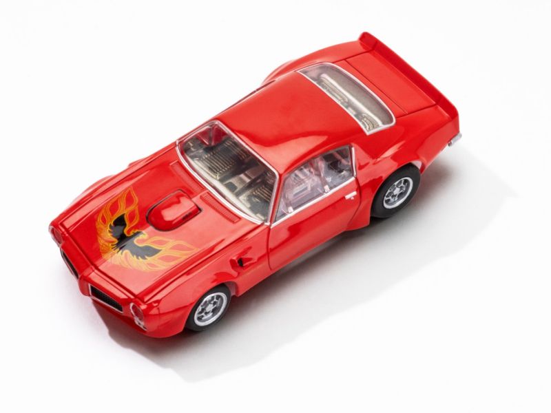 AFX Racing 1972 Firebird TransAm, Red, HO Scale Slot Car — HO Slot Car