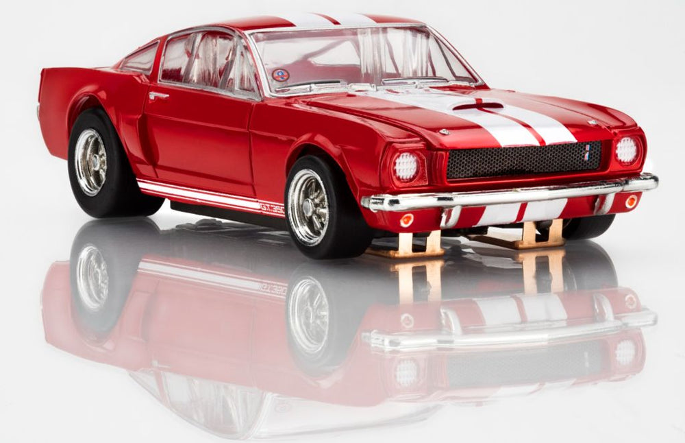 AFX Racing Shelby GT350 1966 Red W White Stripes