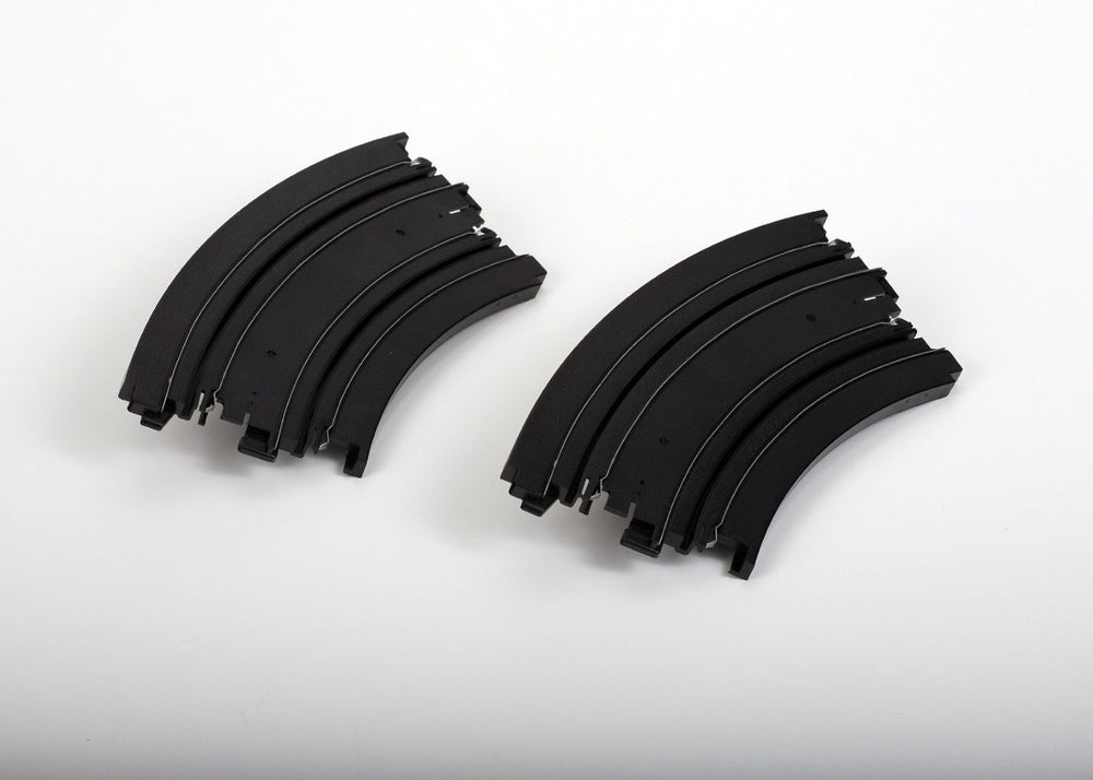 AFX Racing Track, Curve 9"x1/8 (2pcs) — HO Slot Car Accessories