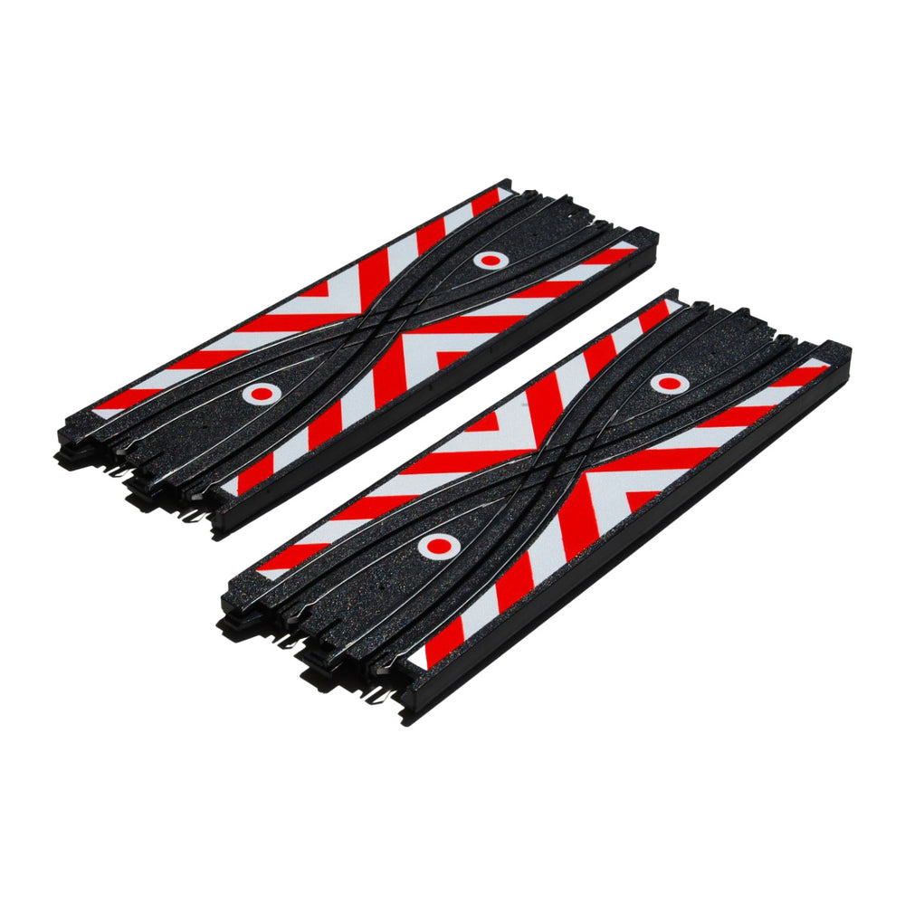 AFX Racing Track, CrissCross 9" (2pcs) — HO Slot Car Accessories