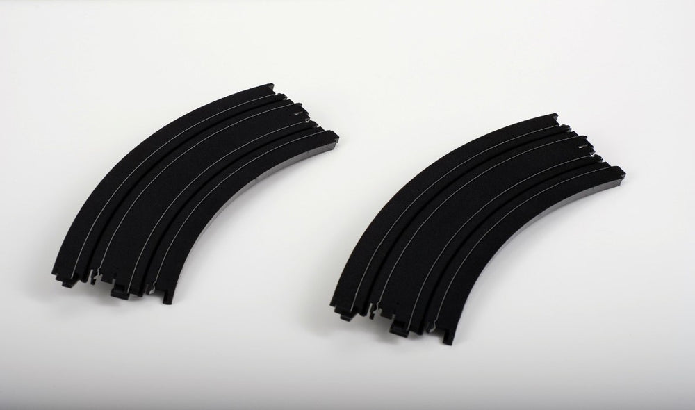AFX Racing Track, Curve 15"x1/8 (2pcs) — HO Slot Car Accessories