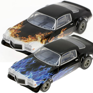 AFX Chevy Camaro Wildfire Orange Blue Flame HO Slot Car 22046 22073 MegaG