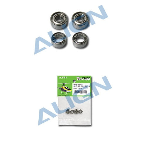 Align H50066 Bearing 4x7x2.5mm / 3x8x3mm (MR74ZZ/MR83ZZ) T-Rex 500