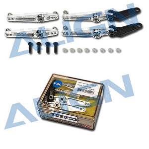 Align H70002QF T-Rex 700 F3C Metal Control Lever Set Silver