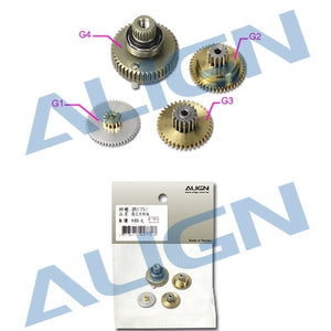 Align HSP75001 BL750H Servo Gear Set