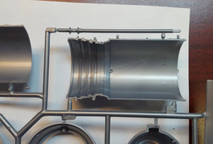 1/10 Allison Model 501-D13 Prop-Jet Engine Plastic Model