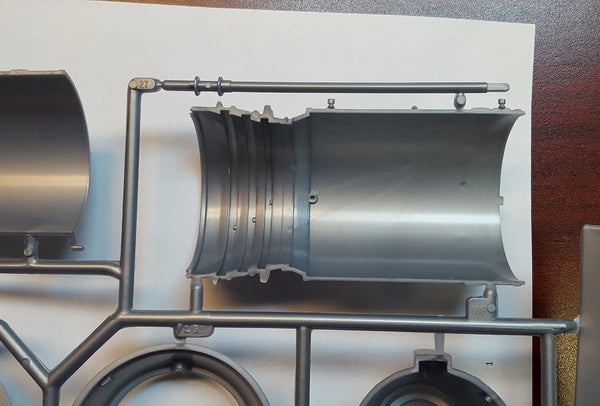 1/10 Allison Model 501-D13 Prop-Jet Engine Plastic Model