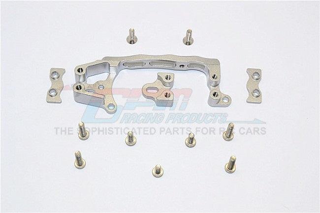GPM SCX2024-GUNSILVER ALUMINUM SERVO MOUNT AXIAL SCX10