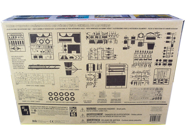 AMT - Skill 3 Model Kit Peterbilt Wrecker Tow Truck 1/25 Scale Model — Plastic model kit