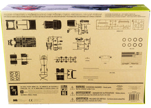 AMT - Skill 3 Model Kit 1957 Chevrolet Bel Air Convertible 2-in-1 Kit 1/16 Scale Model — Plastic model kit