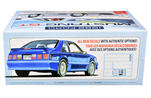 AMT - Skill 2 Model Kit 1988 Ford Mustang GT 1/25 Scale Model — Plastic model kit