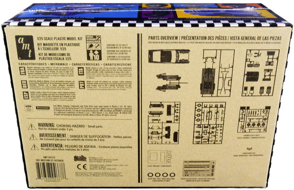 AMT - Skill 2 Model Kit 1967 Ford Mustang GT Fastback 1/25 Scale Model by AMT — Plastic model kit