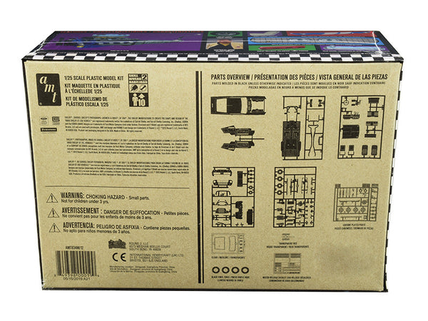 AMT - Skill 2 Model Kit 1967 Ford Mustang Shelby GT350 Black 1/25 Scale Model — Plastic model kit