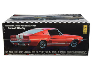 AMT - Skill 2 Model Kit 1967 Ford Mustang Shelby GT350 Black 1/25 Scale Model — Plastic model kit
